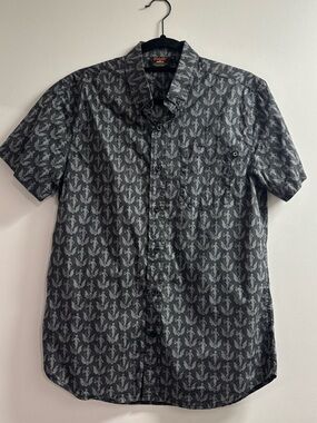 Beistle Devil Bat Button-up